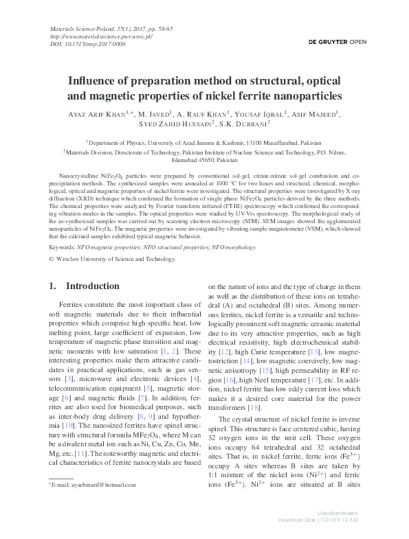 Nickel ferrite thesis 06 picture
