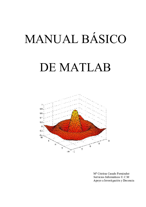 (PDF) comandos matlab.pdf miguel merino Academia.edu