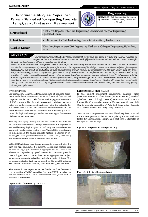 (PDF) Engineering Experimental Study on Properties of Ternary Blended ...