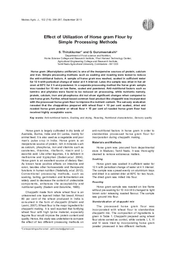 Horse gram nutritional value per 100g image