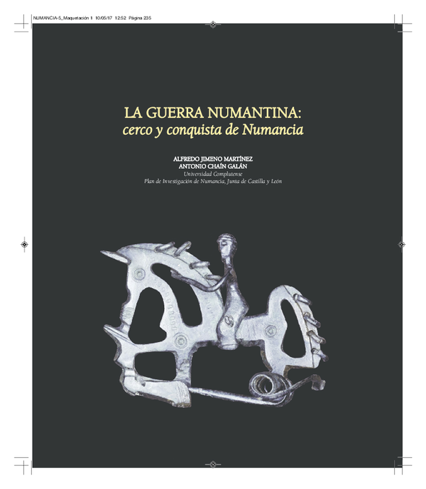 (PDF) La guerra numantina: Cerco y conquista de Numancia