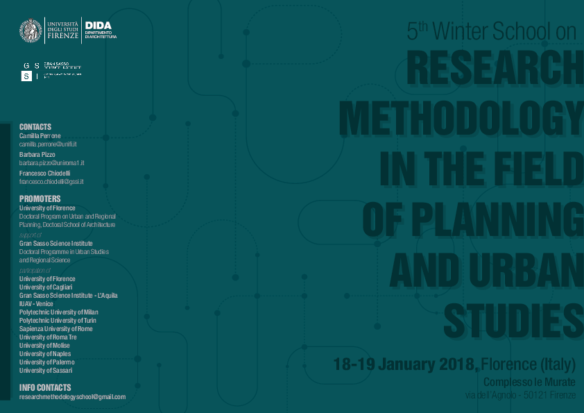 (PDF) RESEARCH METHODOLOGY IN THE FIELD OF PLANNING AND URBAN STUDIES