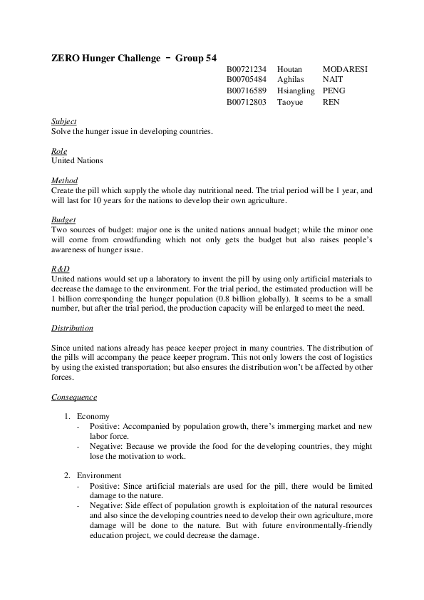 Zero hunger essay writing picture