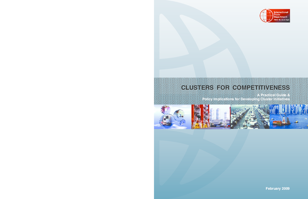 (PDF) CLUSTERS FOR COMPETITIVENESS A Practical Guide & Policy ...