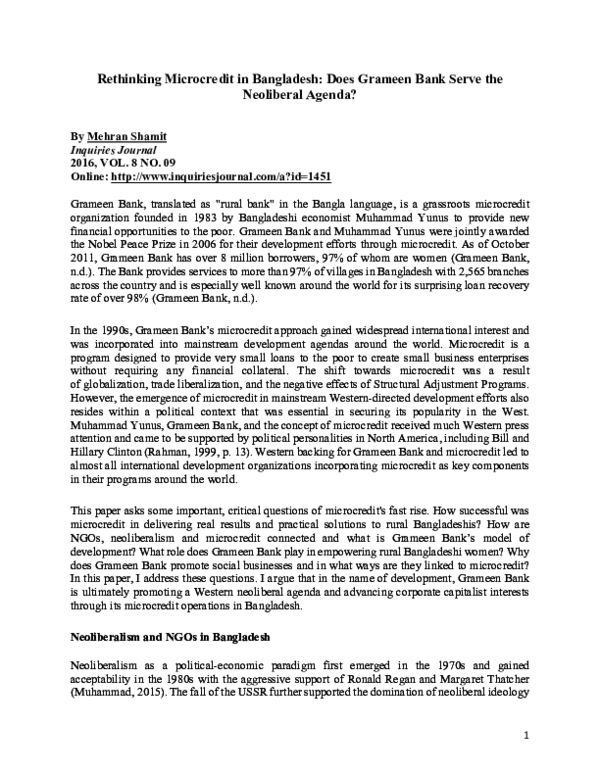 Microcredit bangladesh essay 06 image