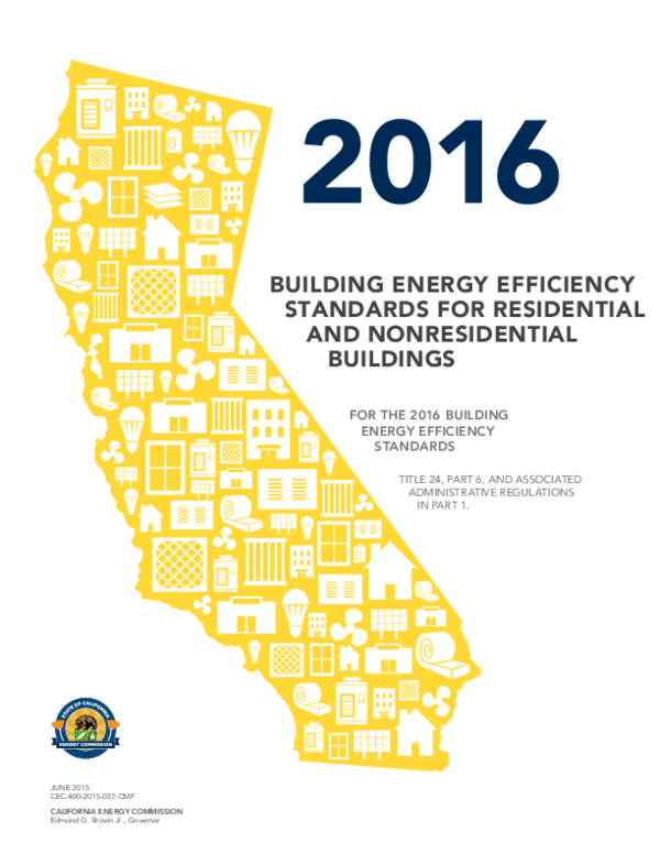 (PDF) BUILDING ENERGY EFFICIENCY STANDARDS FOR RESIDENTIAL AND ...