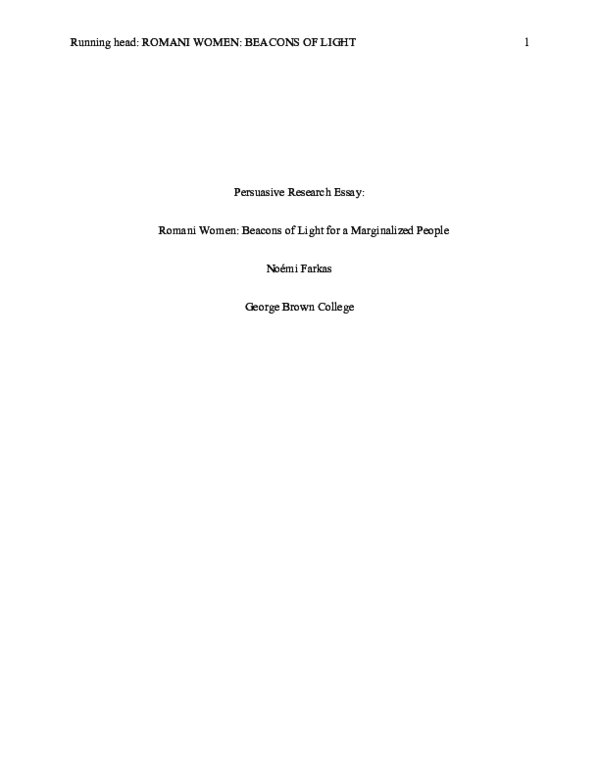 Marginalisation essay image