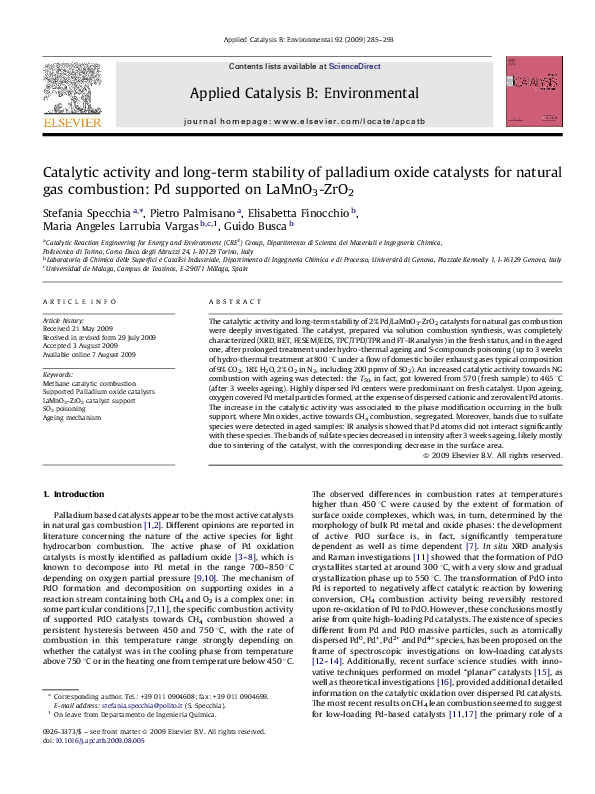 (PDF) Catalytic activity and long-term stability of palladium oxide ...