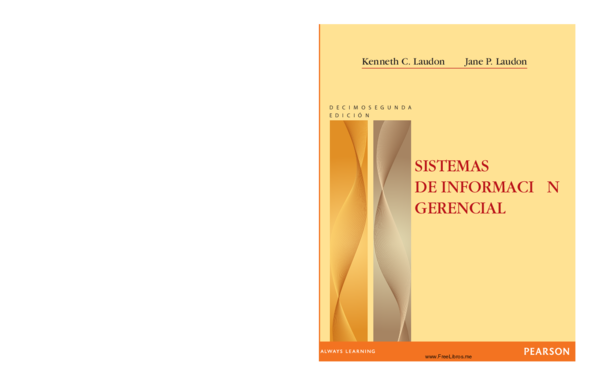 (PDF) Sistemas de información Gerencial - 12 Ed. Laudon | Dr Xz