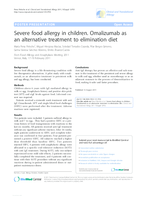 Xolair Food Allergy Trial – Clinical Trials – DAWP