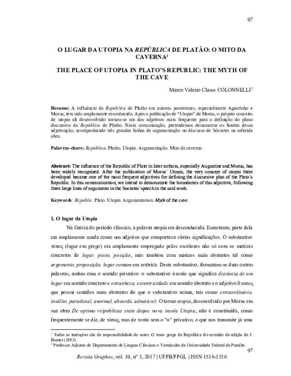 O Mito Da Caverna Pdf