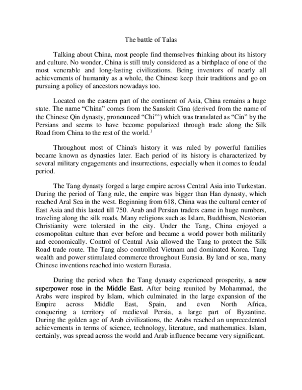 (DOC) The battle of Talas Gumru MVa Academia.edu