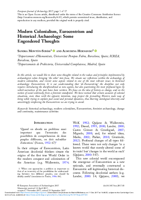 Eurocentric views of history picture