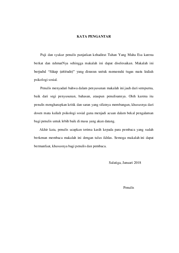 Doc Kata Pengantar Psi Sosial Indah Gabriella Academia Edu