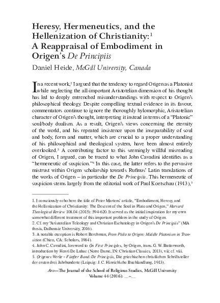 Origen church father picture