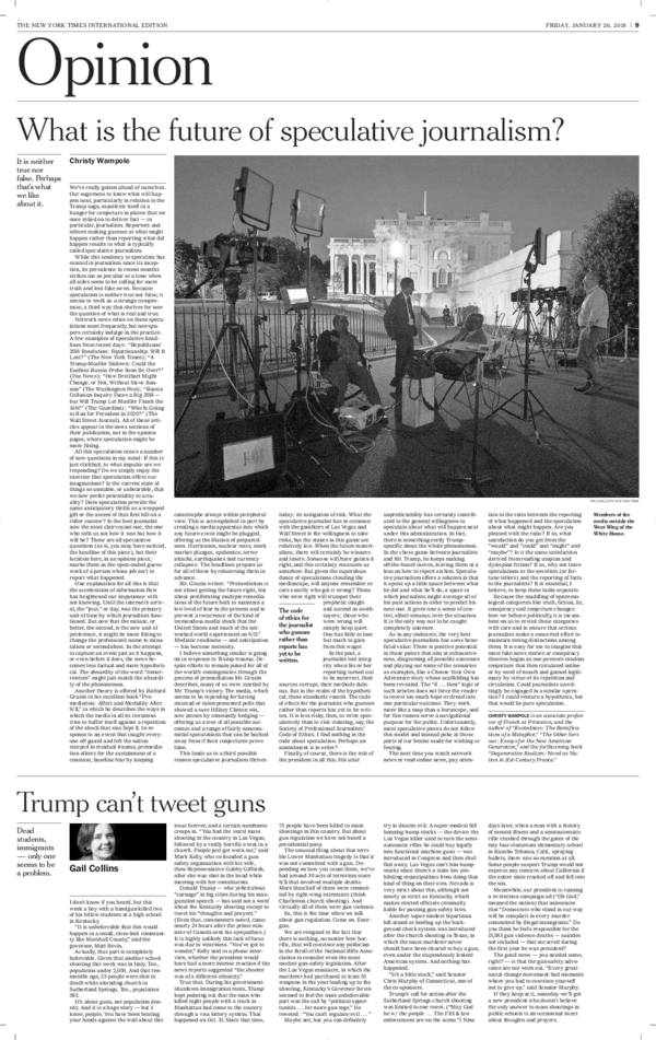 (PDF) "What Is the Future of Speculative Journalism?" Christy Wampole