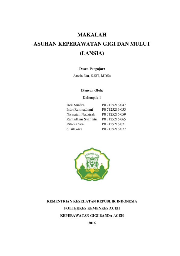 Doc Lansia Rita Zahara Academia Edu