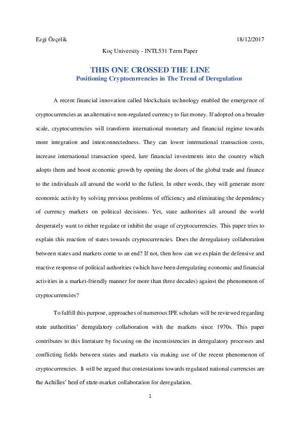 Deregulated meaning picture