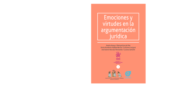 (PDF) Emociones y virtudes en la argumentación jurídica