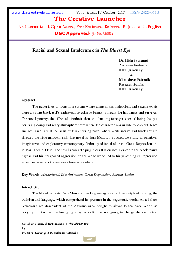 Examples of intolerance in the world picture