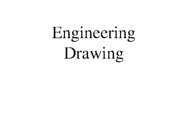 (PDF) Engineering Drawing