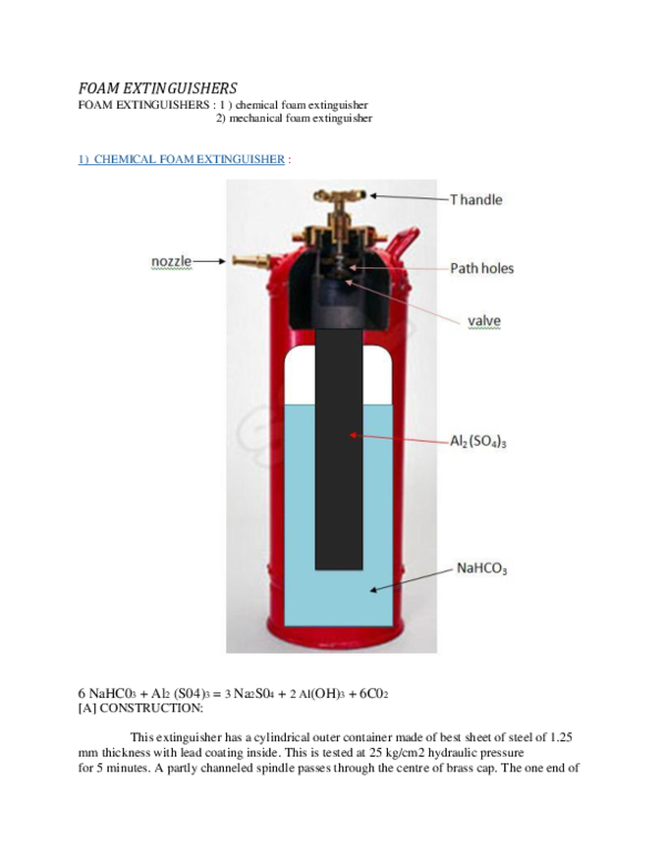 (DOC) FOAM EXTINGUISHERS Sanket Morde Academia.edu