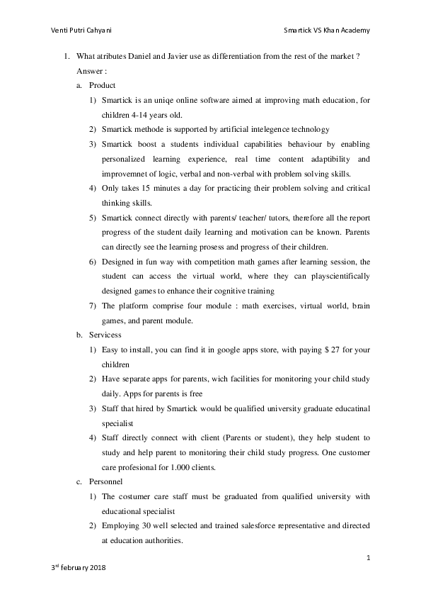 (DOC) Smartick vs khan academy