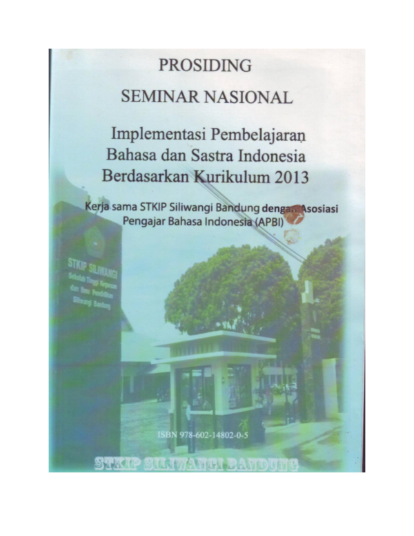 (PDF) Telaah Jenis Teks dan Penilaian Materi Bahasa Indonesia kelas X