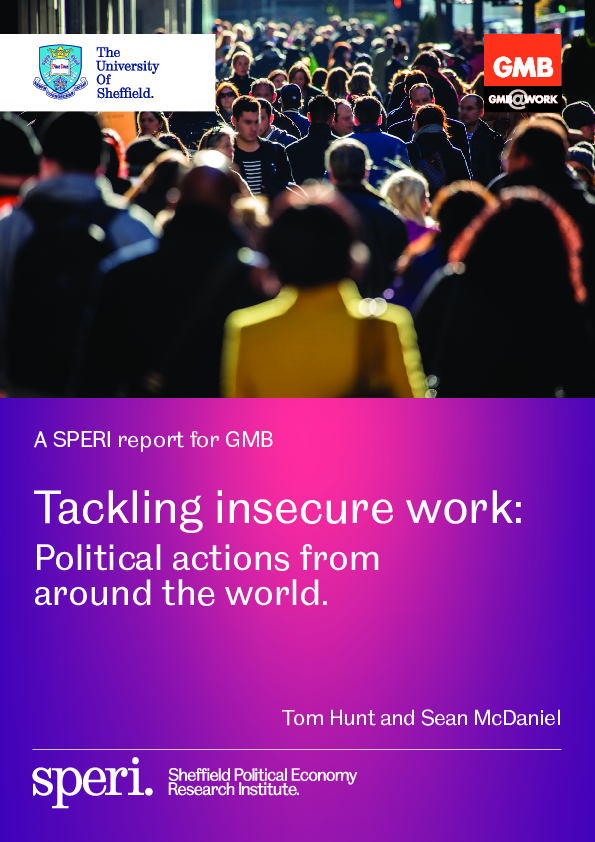 (PDF) Tackling insecure work: Political actions from around the world.