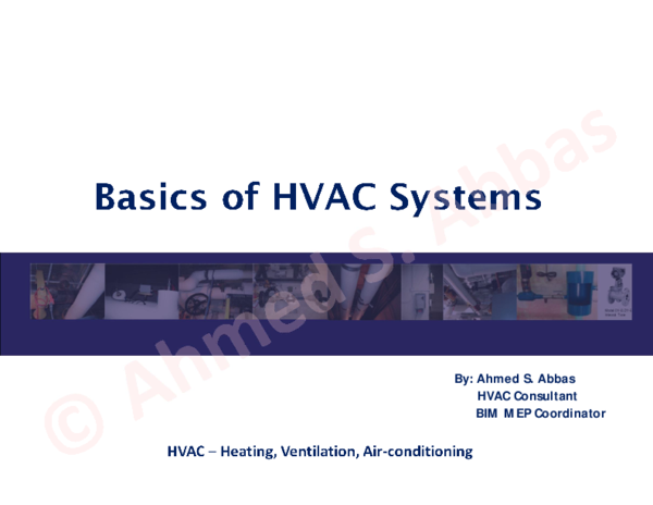 (PDF) Basics of HVAC Systems