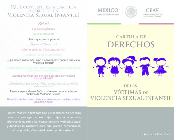 (PDF) CARTILLA DERECHOS DE LAS VICTIMAS
