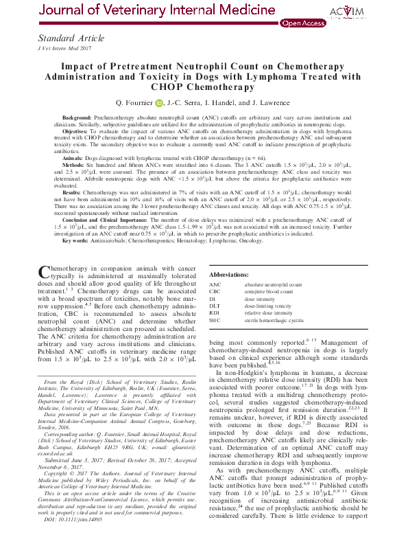 A closer look at Elevated Neutrophil Count In Cats Toxicity