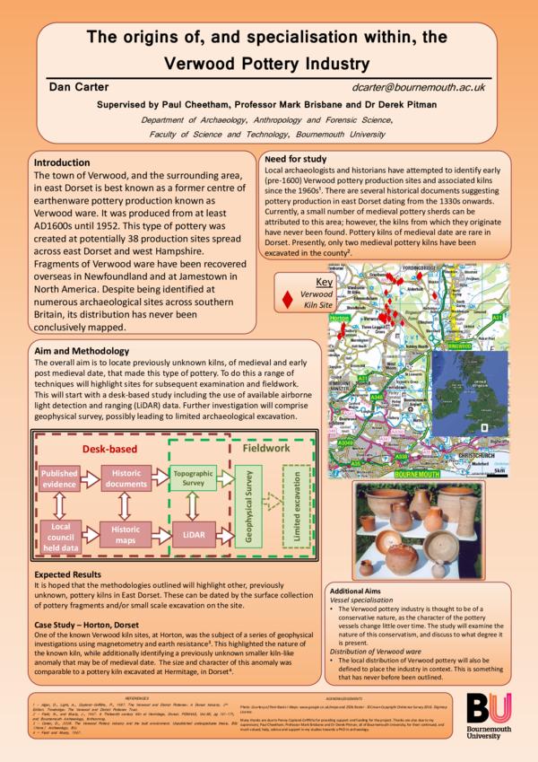 (PDF) Poster The origins of, and specialisation within, the Verwood