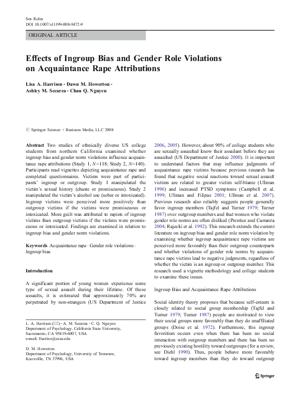Aquaintancerape essay 07 picture