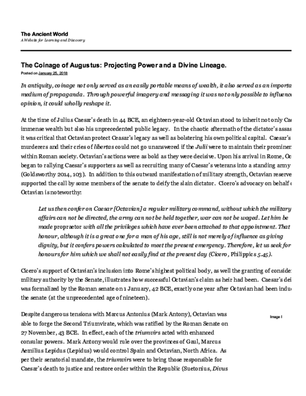 Augustus power essay 08 image