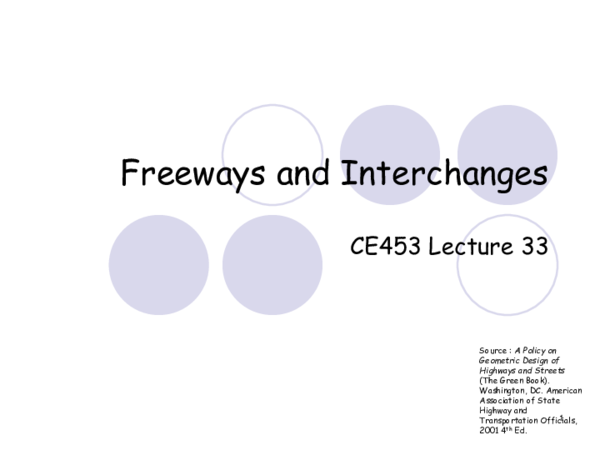 (PPT) Interchange Types Basics