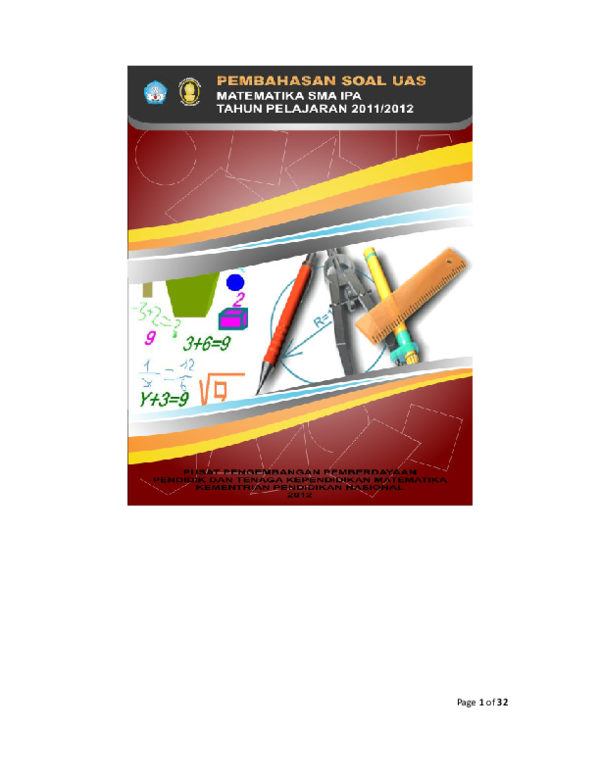 Soal Un Matematika Sma Ipa 2012 Pdf