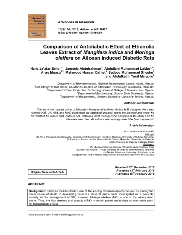 Antidiabetic research paper image