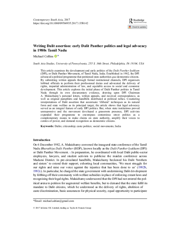 Caste discrimination in education in india image