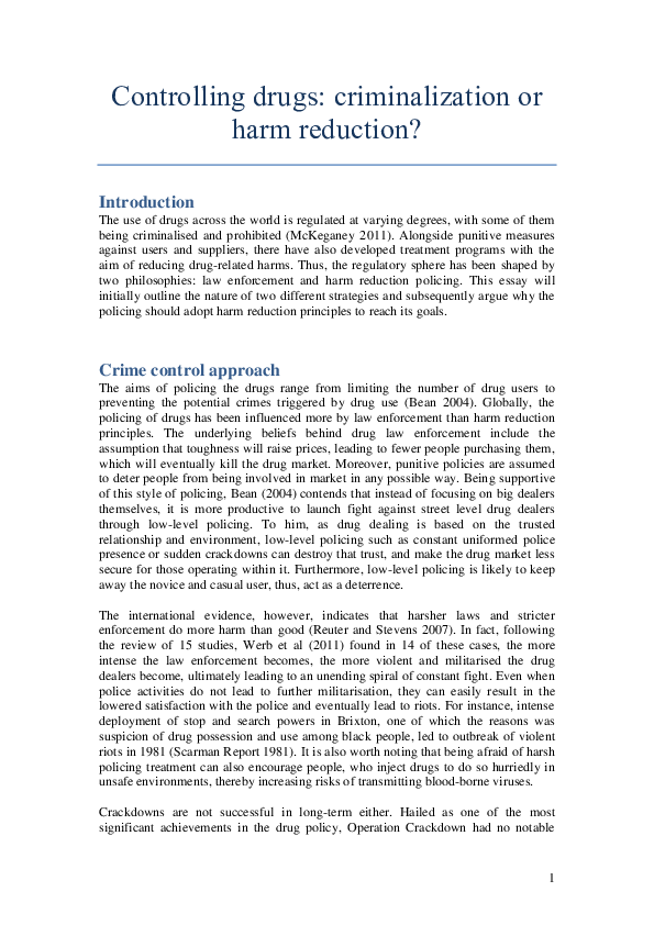 Abstinence vs harm reduction: a false dichotomy image