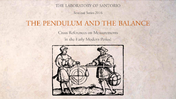 (PDF) THE PENDULUM AND THE BALANCE Cross References on Measurement in ...