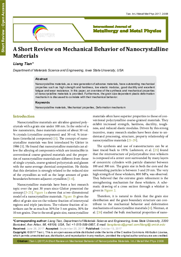 Nanocrystalline materials essay 04 image