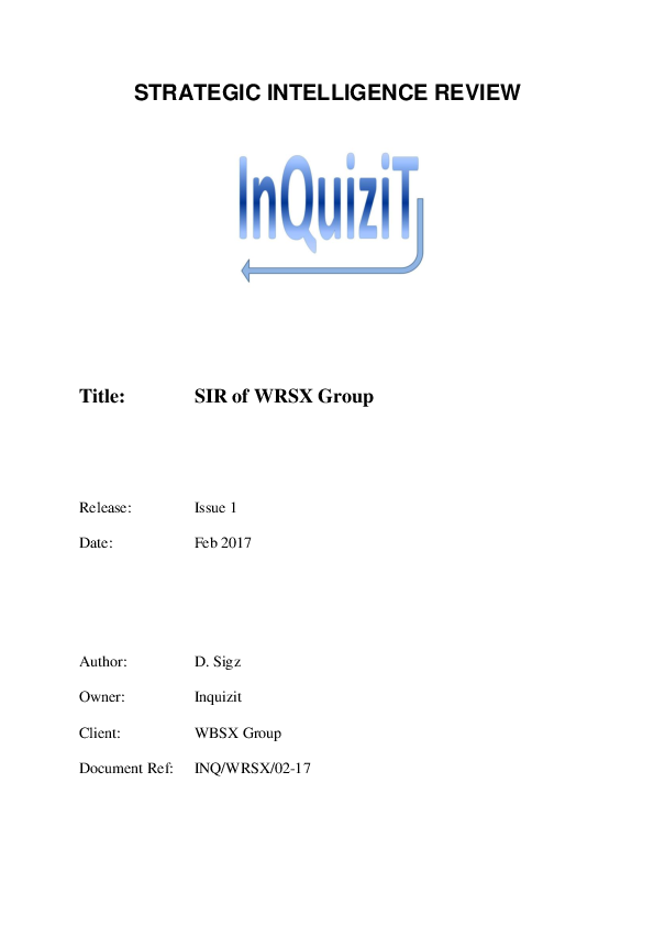 Strategic drift of wrsx essay 07 picture