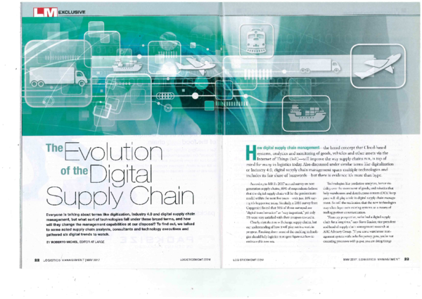 (PDF) The evolution of digital supply chain