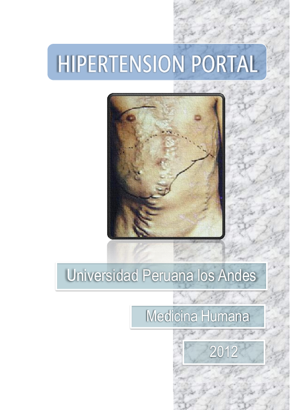 Tasa de supervivencia de la hipertensión portal Tasa de supervivencia de la hipertensión portal
