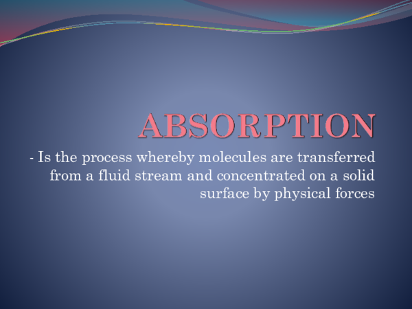 (PPT) ABSORPTION