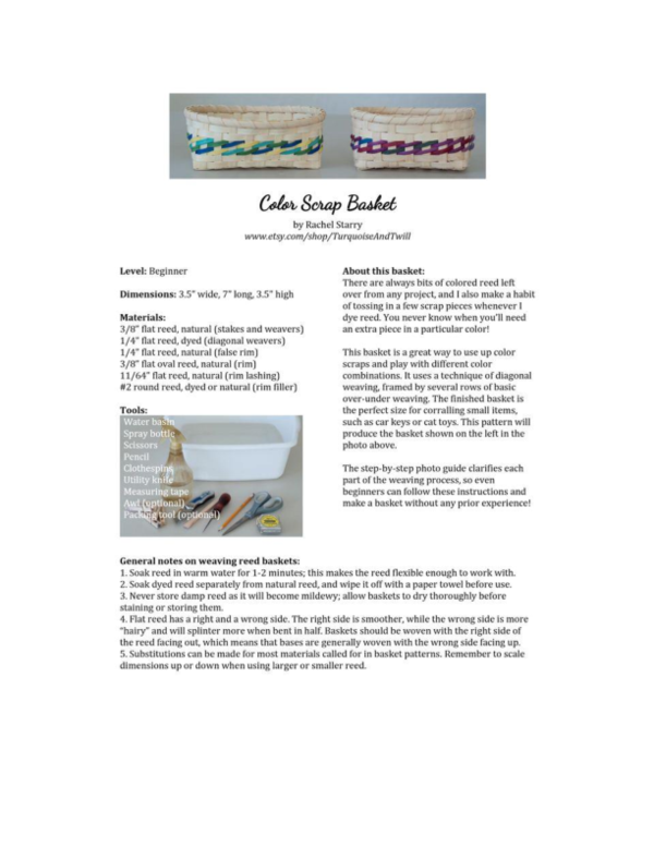 (DOC) Basic Basket Making Tools quennie ann juntilla Academia.edu