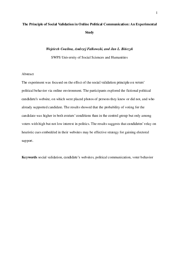 What is a validation essay image