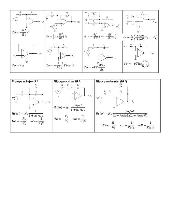 (DOC) Analog Integrated Circuits equations and images Oduad Aragón Academia.edu