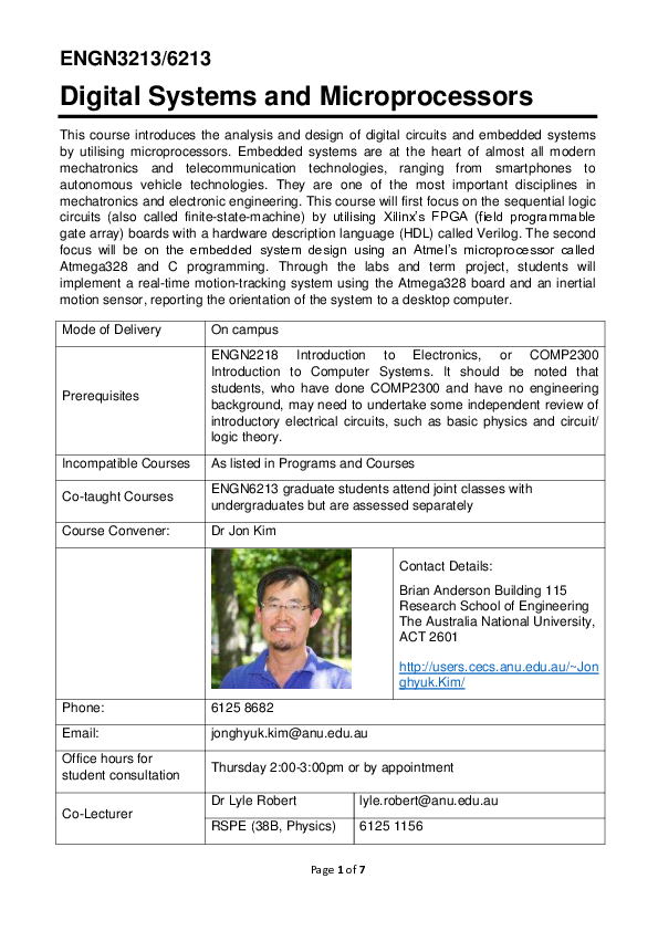 (PDF) Digital Systems and Microprocessors